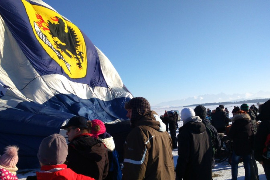 Klub Balonowy ZEFIR. Nowotarskie Zimowe Zawody Balonowe - Nowy Targ