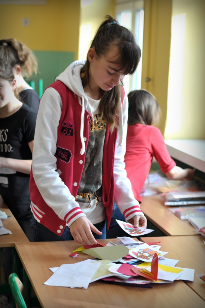 Walentynki w SP 4 | fot. Lena Kulesha