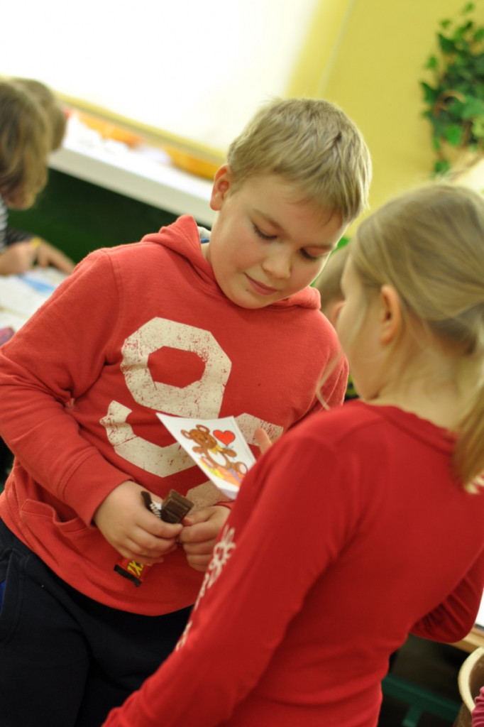 Walentynki w SP 4 | fot. Lena Kulesha