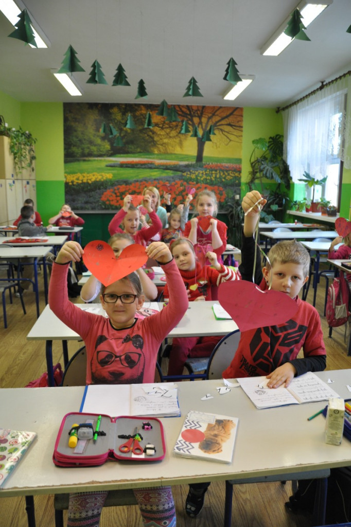 Walentynki w SP 4 | fot. Lena Kulesha