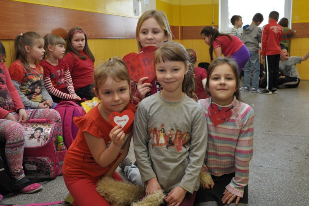 Walentynki w SP 4 | fot. Lena Kulesha