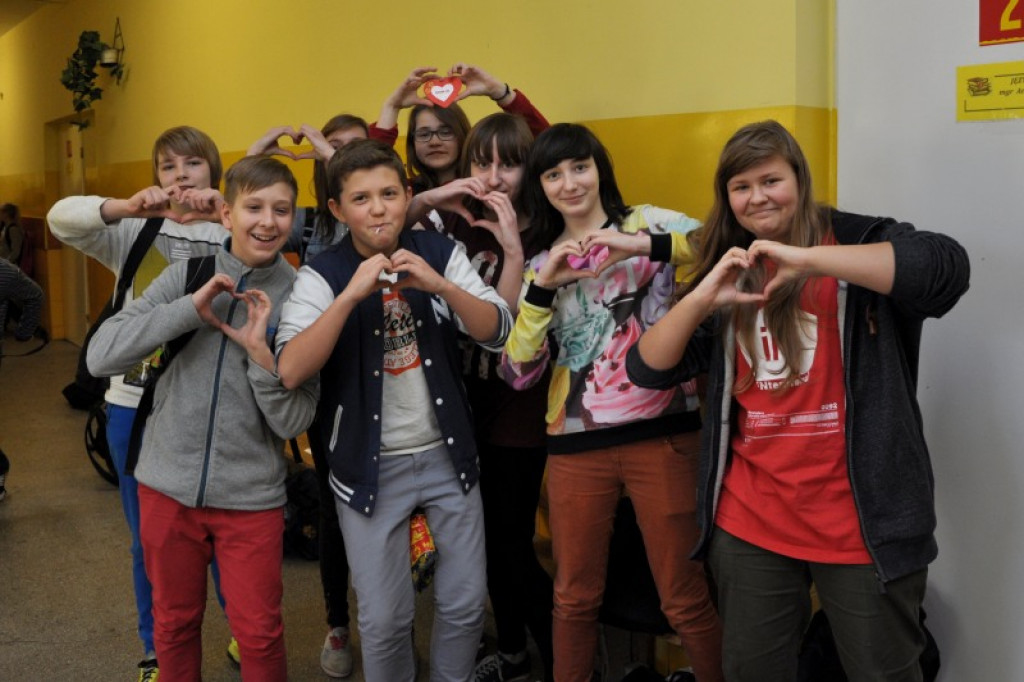 Walentynki w SP 4 | fot. Lena Kulesha