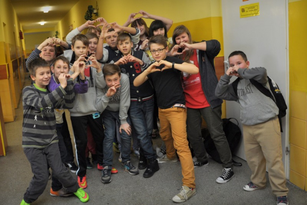 Walentynki w SP 4 | fot. Lena Kulesha