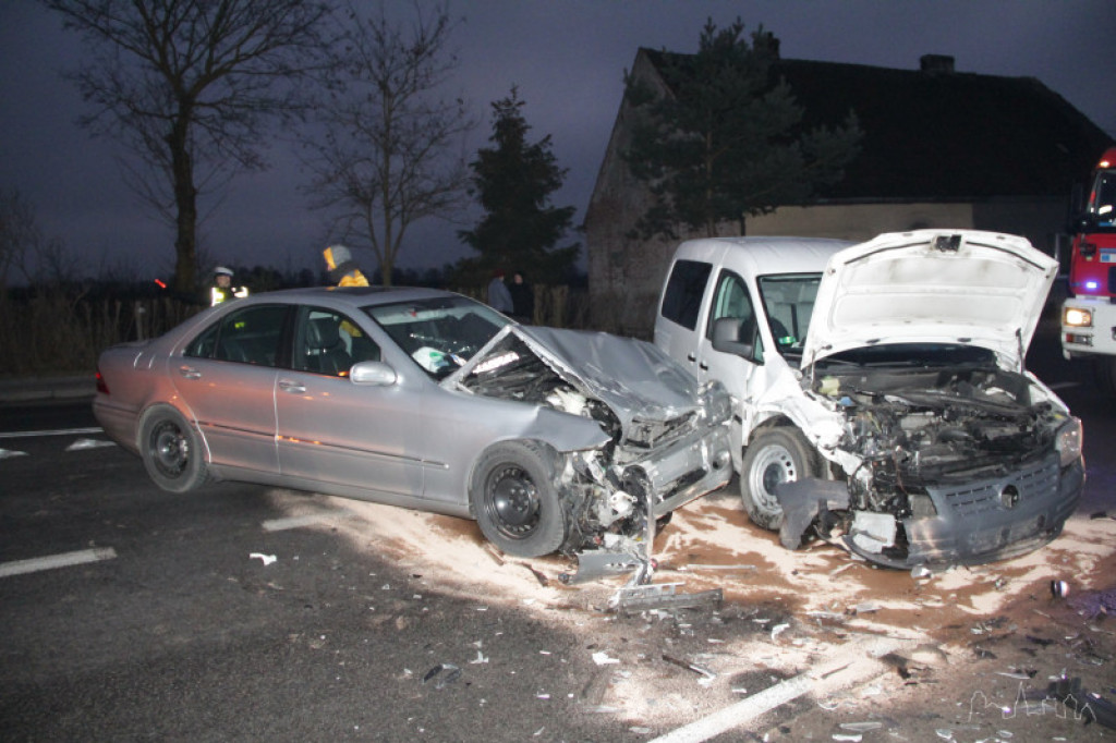 Kolizja w Gwdzie Małej