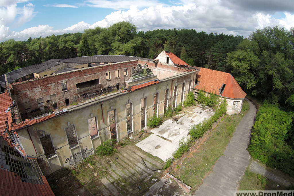 Dom Oficera z lotu ptaka | rok 2014