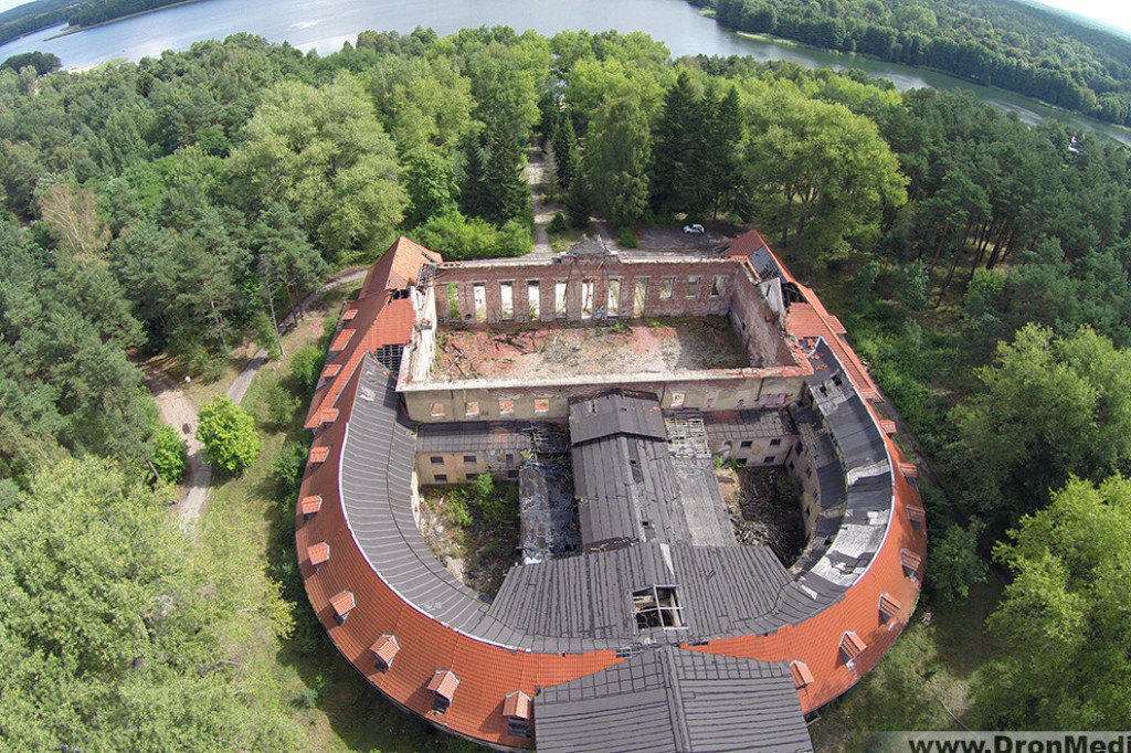 Dom Oficera z lotu ptaka | rok 2014