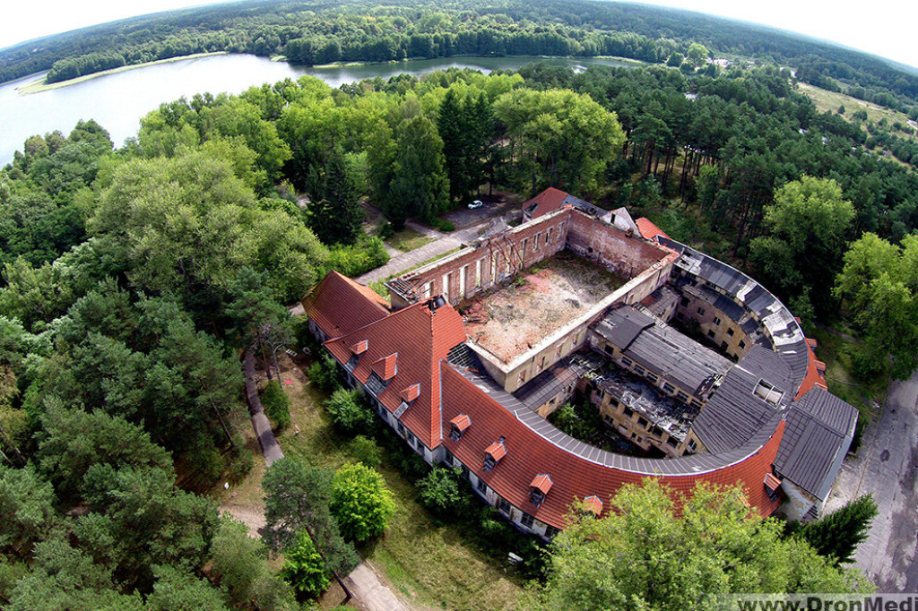 Dom Oficera z lotu ptaka | rok 2014