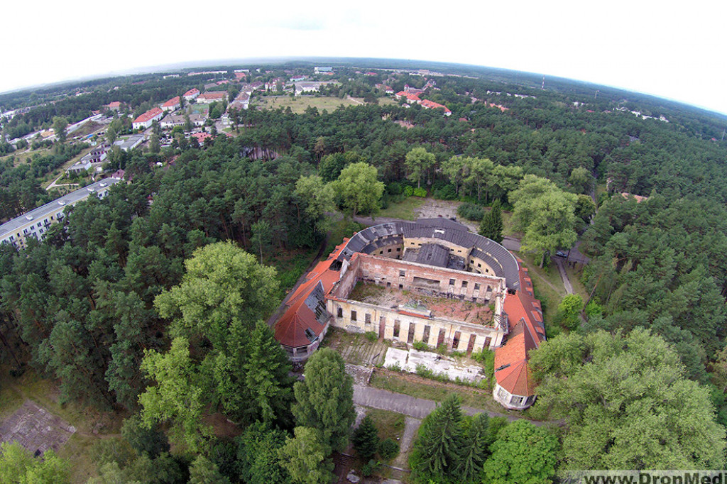 Dom Oficera z lotu ptaka | rok 2014