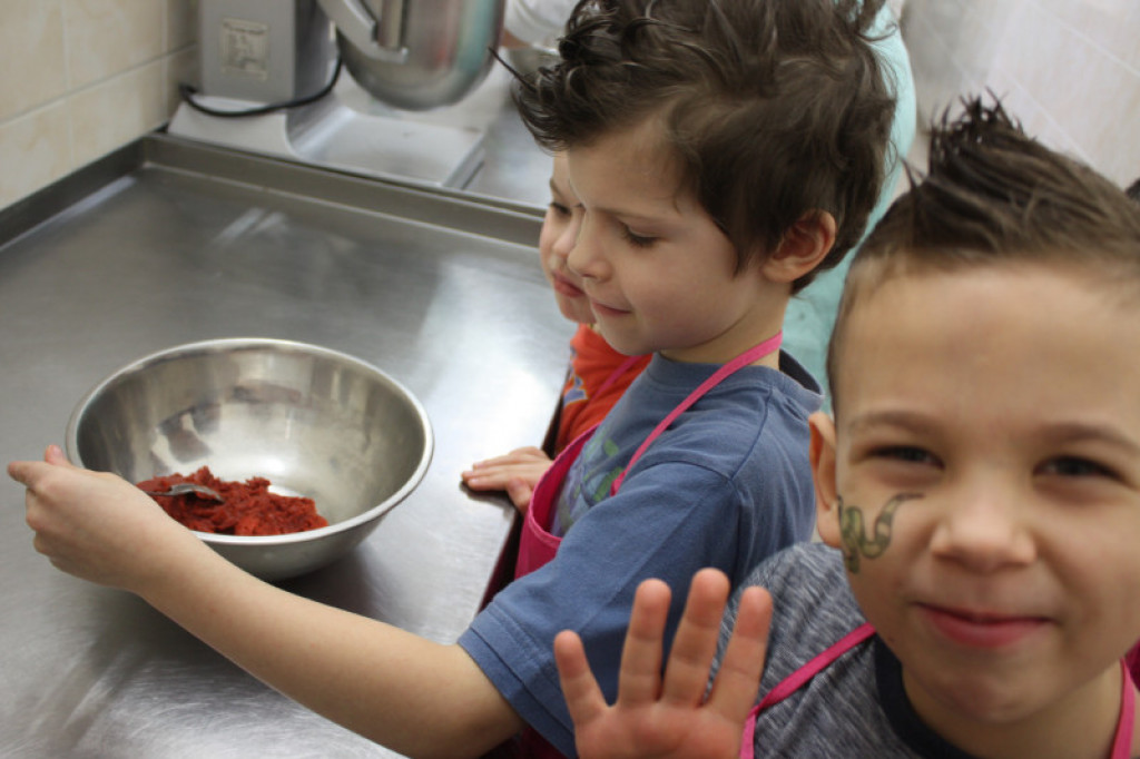 Przedszkolaki z Misia gościnnie w ZS nr 2