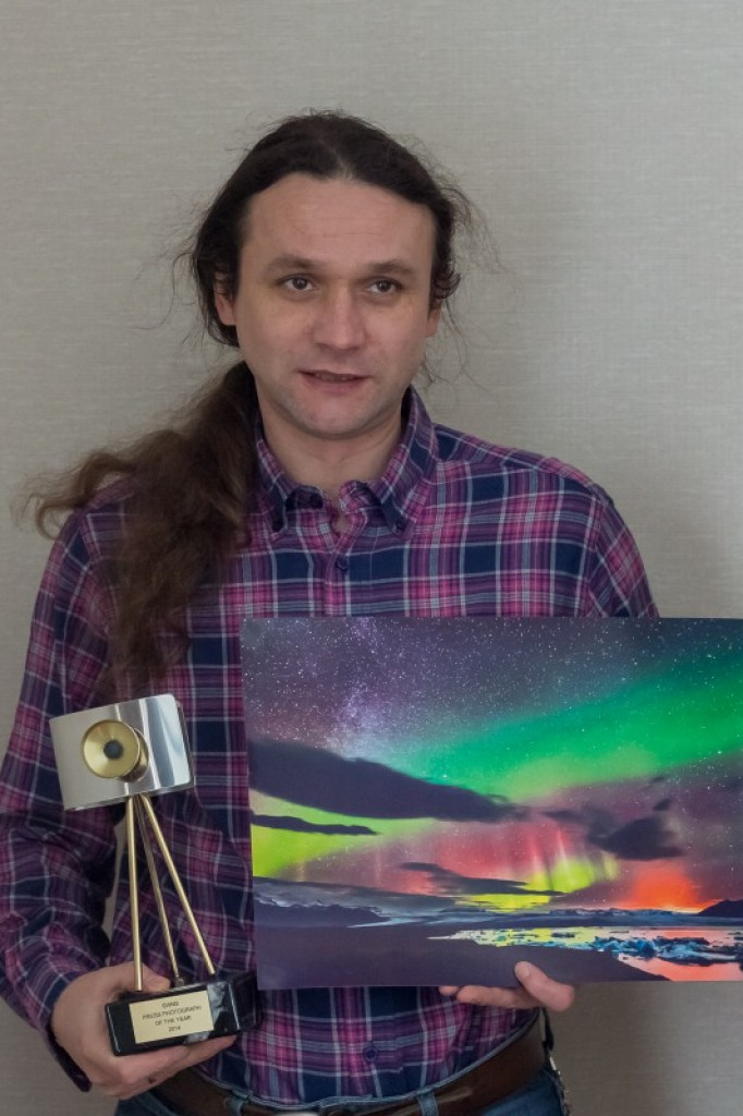 Zdjęcie Macieja Winiarczyka zdjęciem roku 2014 na Wyspach Brytyjskich