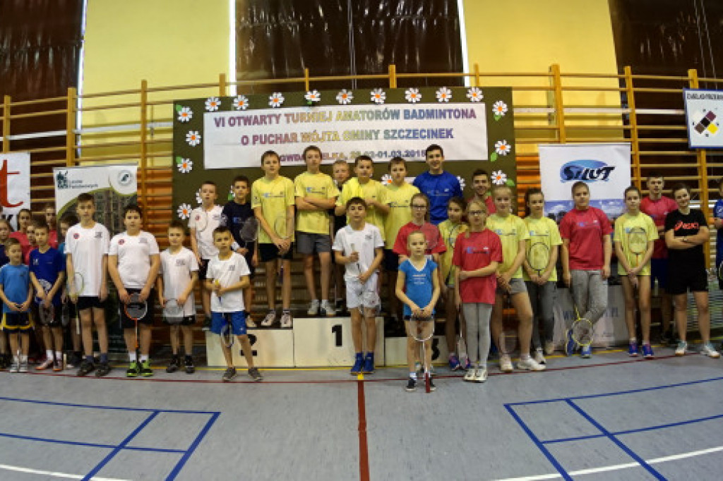 Za nami VI Ogólnopolski Turniej Badmintona o Puchar Wójta Gminy Szczecinek