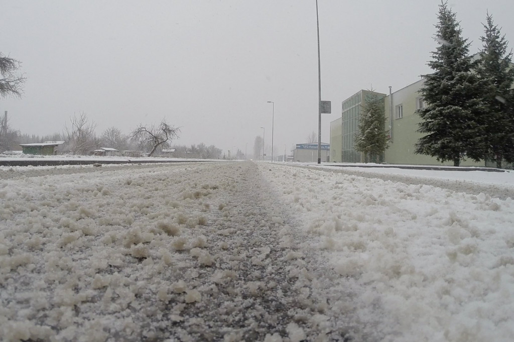 Fatalne warunki na drogach