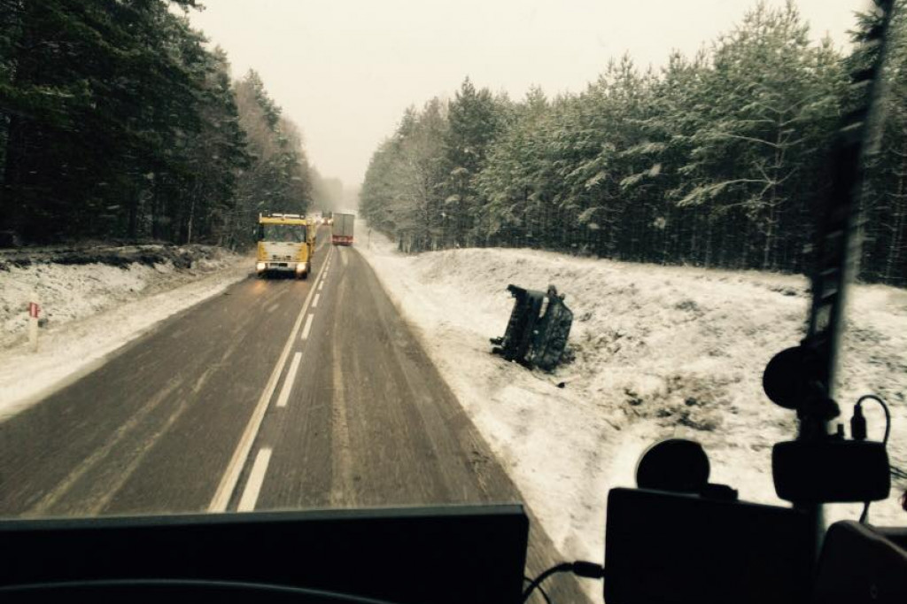 Fatalne warunki na drogach