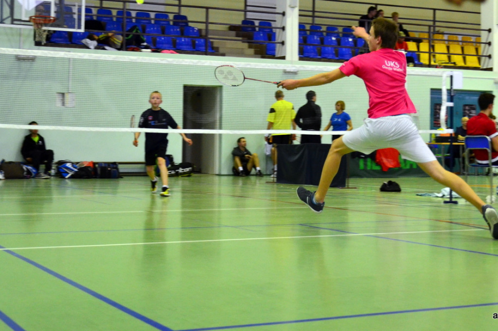 Badmintoniści UKS Gwda Wielka na Międzynarodowym Turnieju