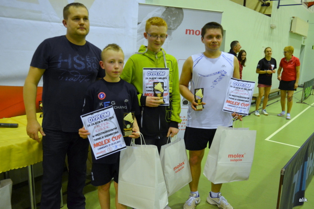 Badmintoniści UKS Gwda Wielka na Międzynarodowym Turnieju