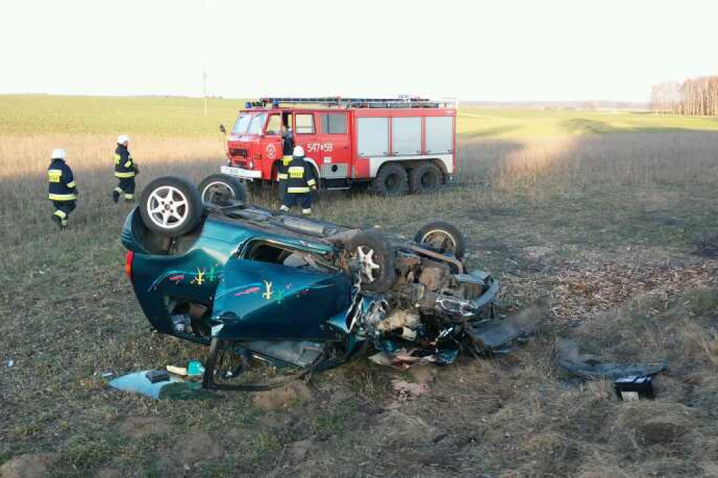 Groźny wypadek koło Żółtnicy