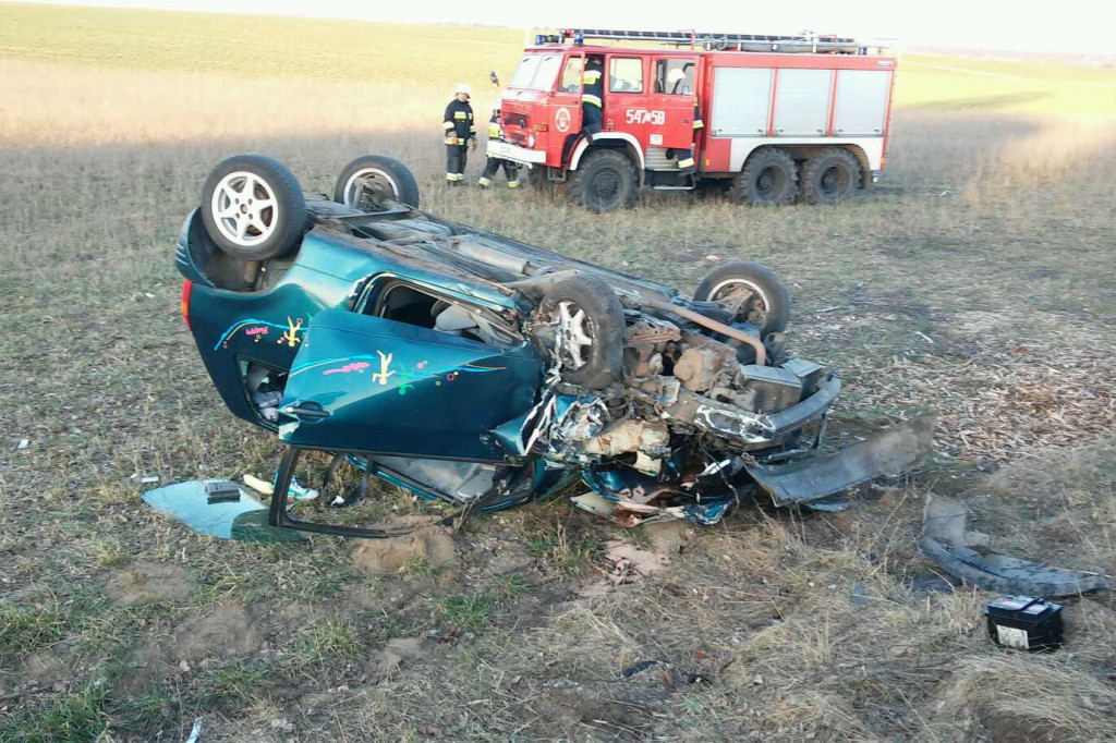 Groźny wypadek koło Żółtnicy