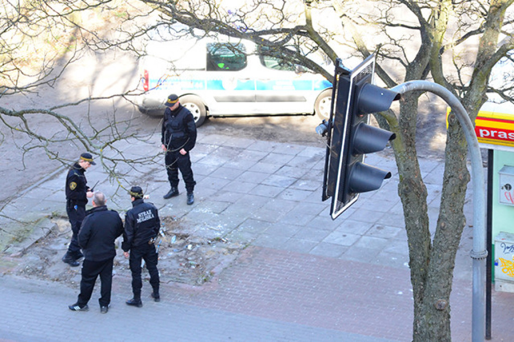 28 Lutego w Szczecinku - budka z lodami