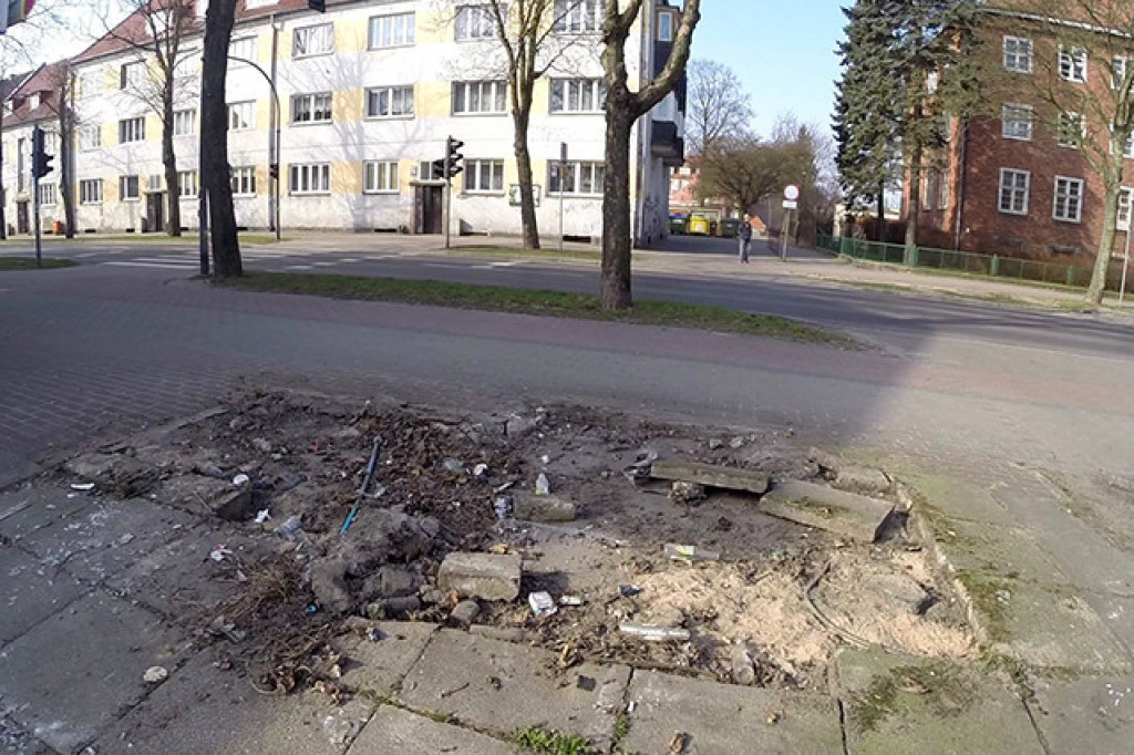 28 Lutego w Szczecinku - budka z lodami