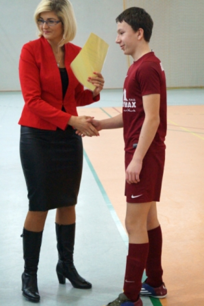 Turniej piłkarski o puchar Dyrektora Banku Zachodniego WBK oddział w Szczecinku