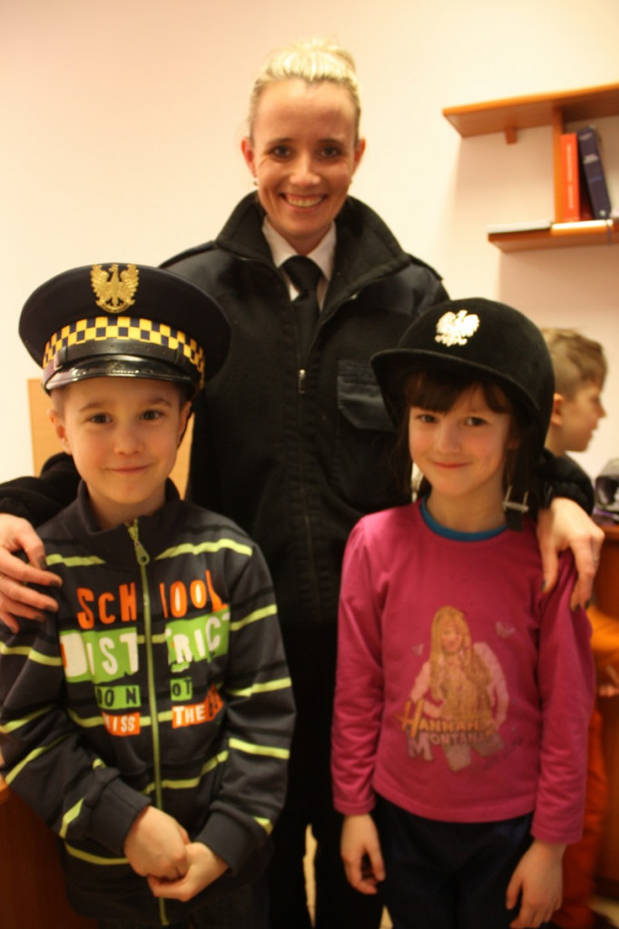 Przedszkolaki z wizytą u strażników miejskich