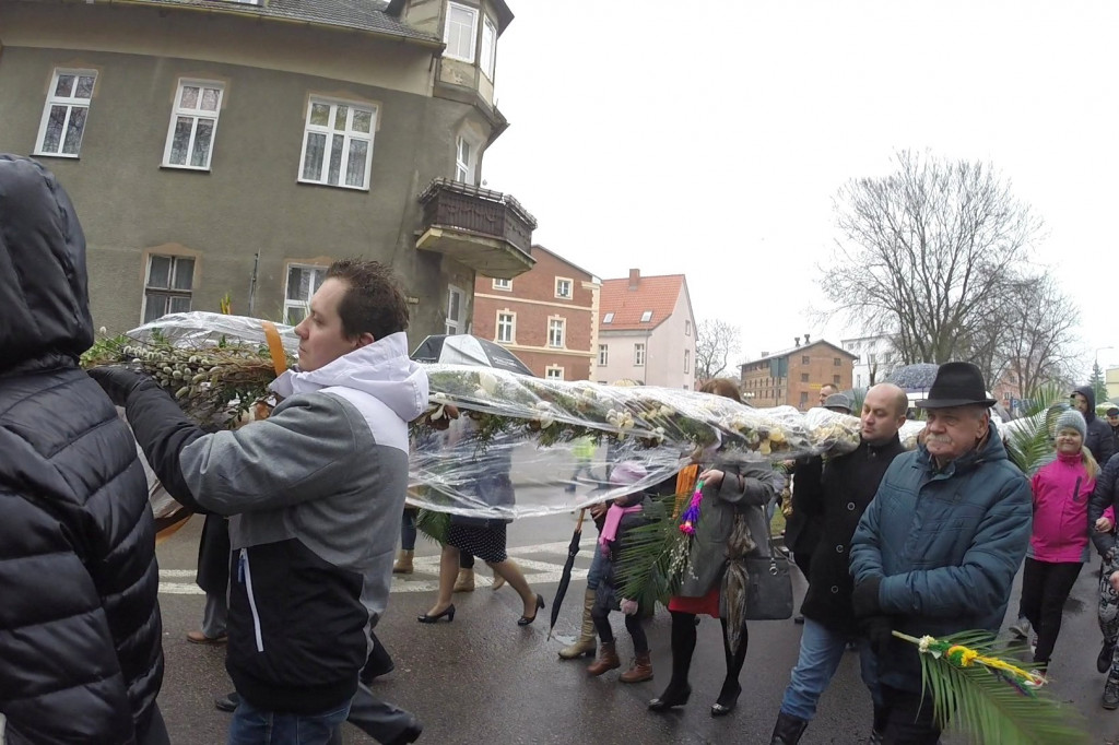 Orszak Niedzieli Palmowej - Szczecinek 2015