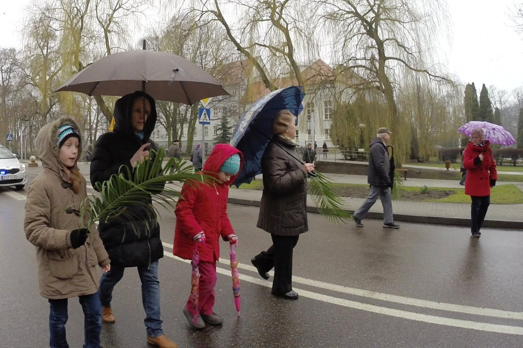 Orszak Niedzieli Palmowej - Szczecinek 2015