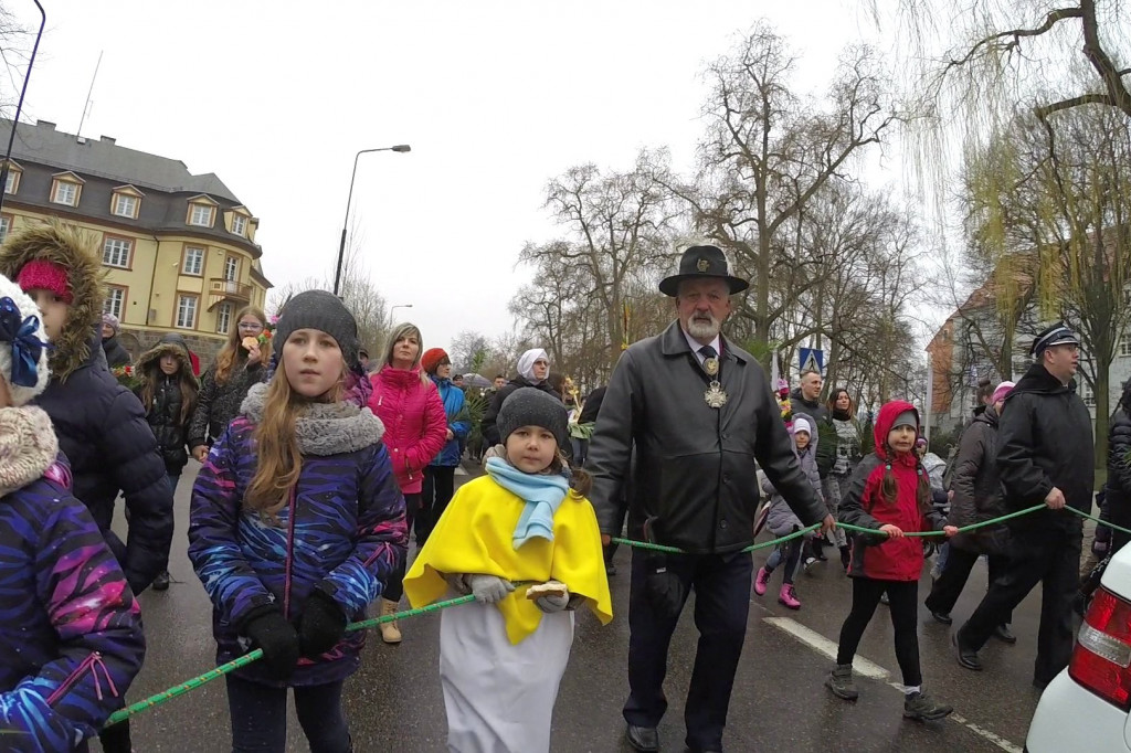 Orszak Niedzieli Palmowej - Szczecinek 2015