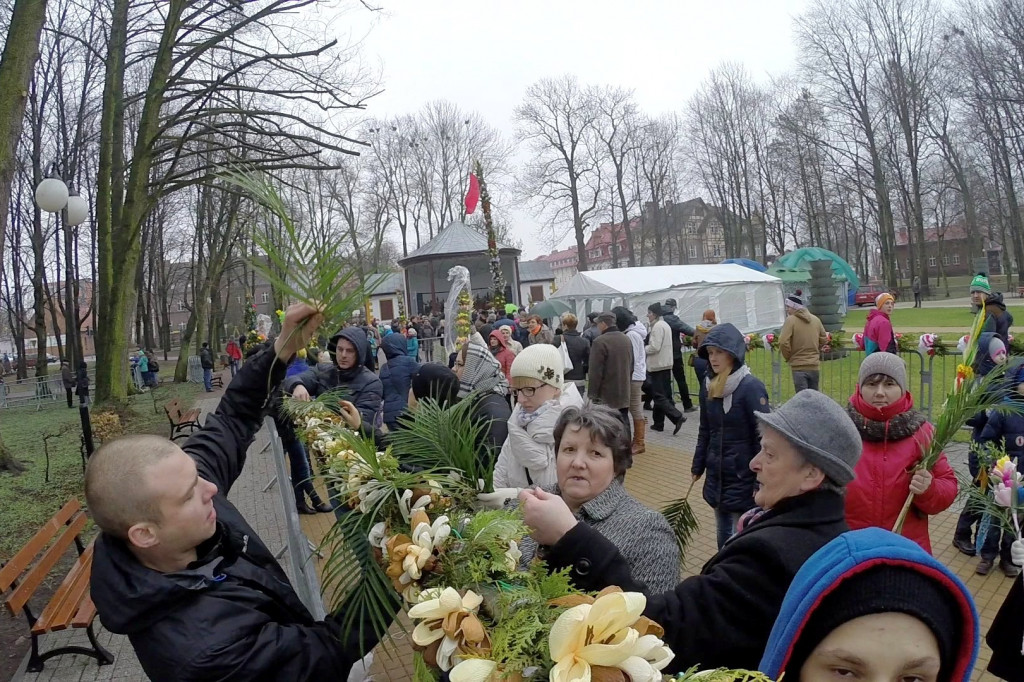 Orszak Niedzieli Palmowej - Szczecinek 2015