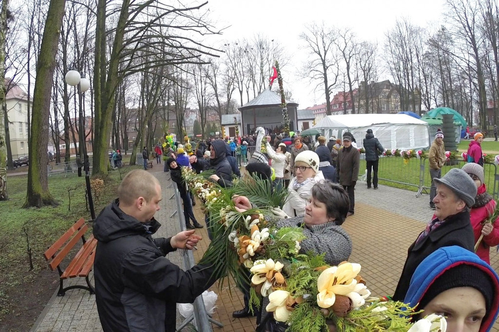 Orszak Niedzieli Palmowej - Szczecinek 2015