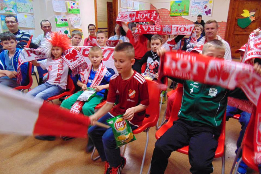 Tak w Barwicach kibicuje się naszej reprezentacji
