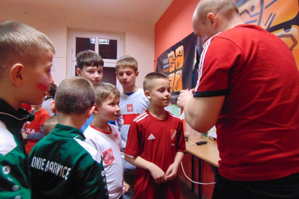 Tak w Barwicach kibicuje się naszej reprezentacji