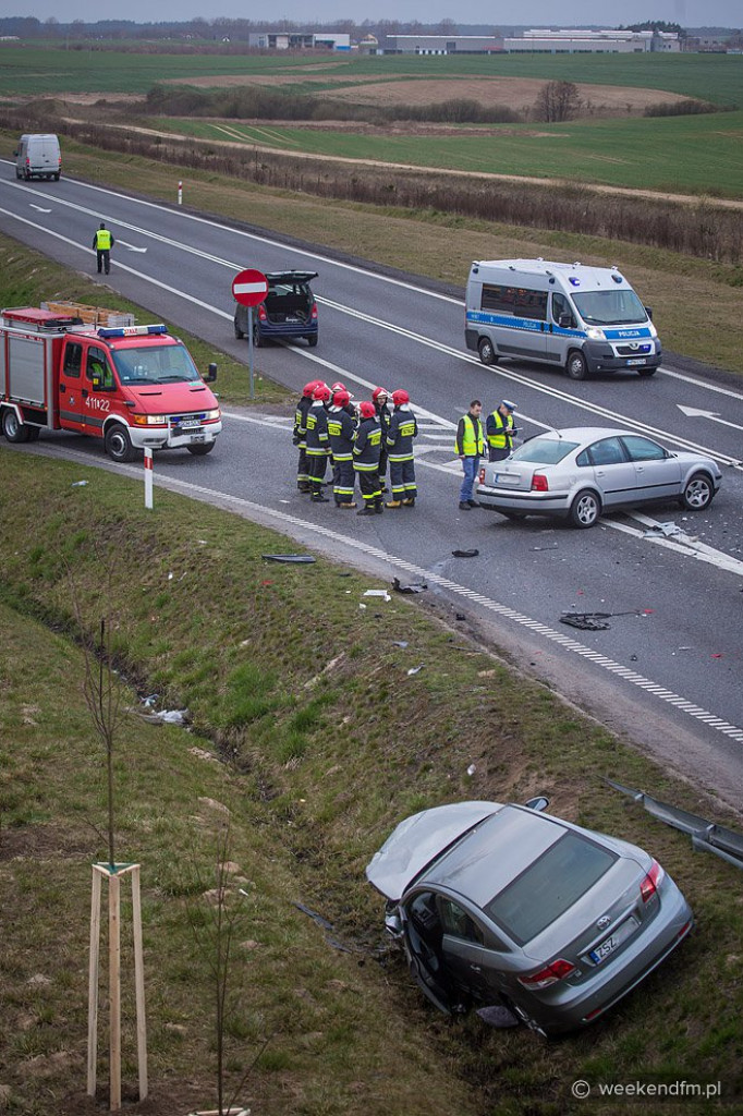 Adam Wyszomirski ranny w wypadku pod Chojnicami