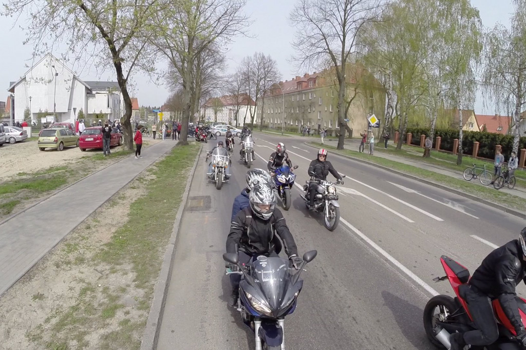 Szczecineccy motocykliści rozpoczęli sezon [WIDEO]
