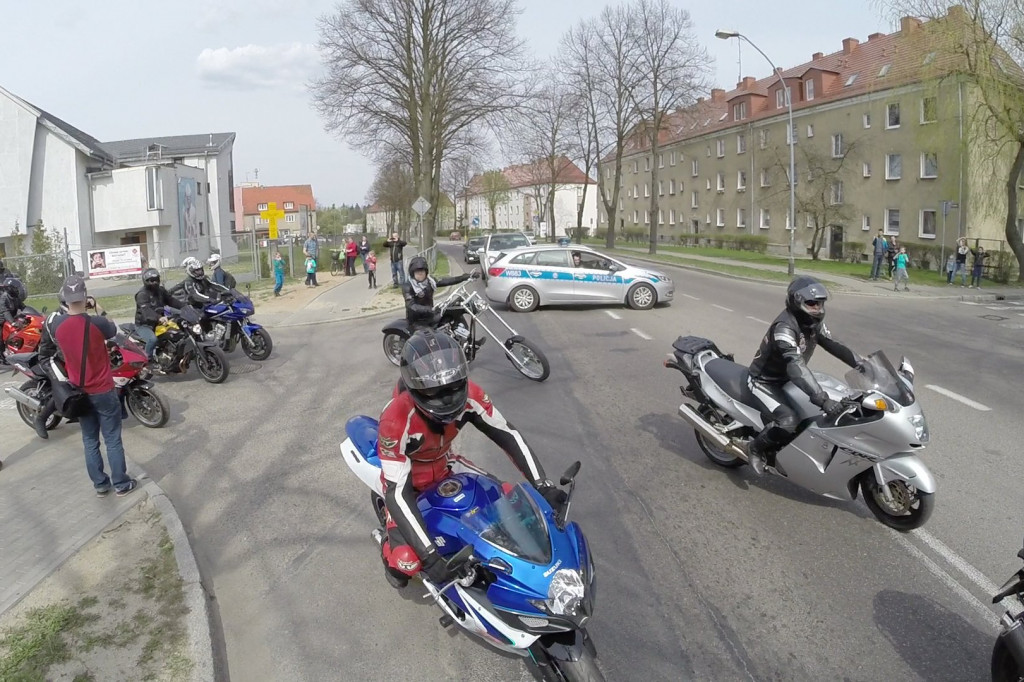 Szczecineccy motocykliści rozpoczęli sezon [WIDEO]