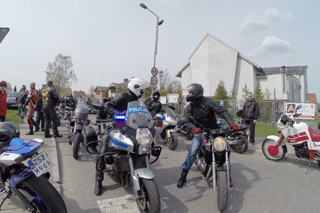 Szczecineccy motocykliści rozpoczęli sezon [WIDEO]