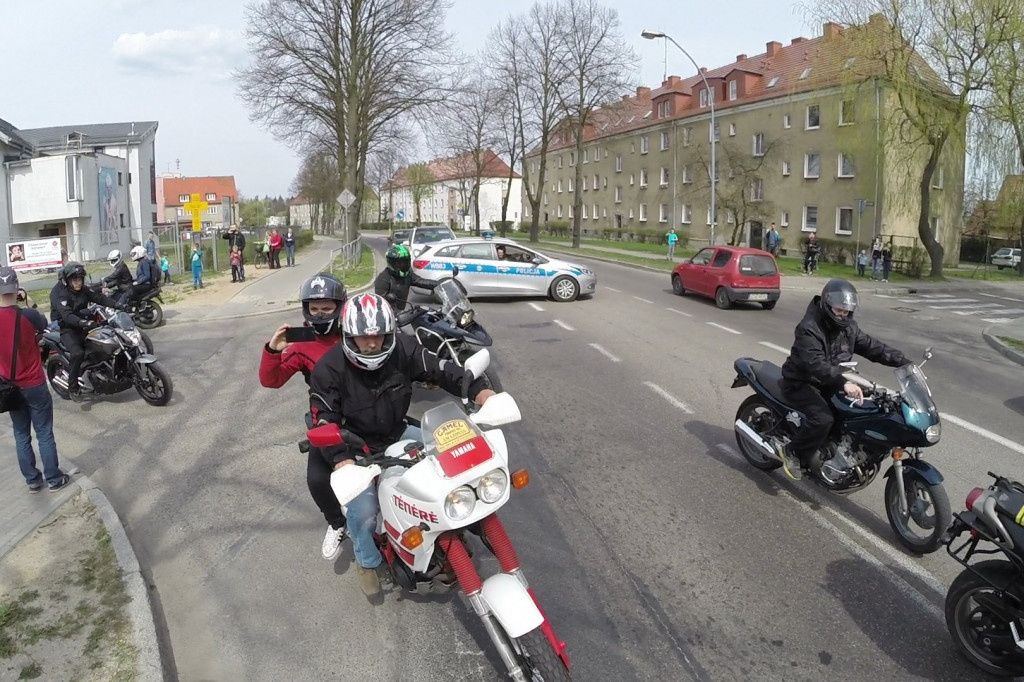 Szczecineccy motocykliści rozpoczęli sezon [WIDEO]
