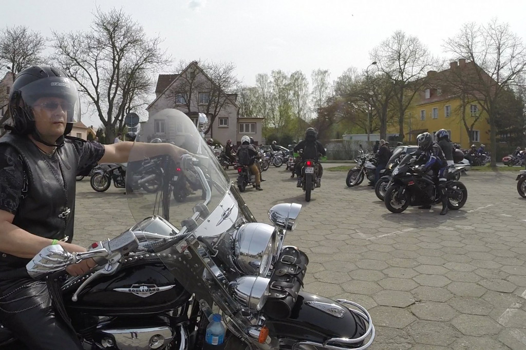 Szczecineccy motocykliści rozpoczęli sezon [WIDEO]