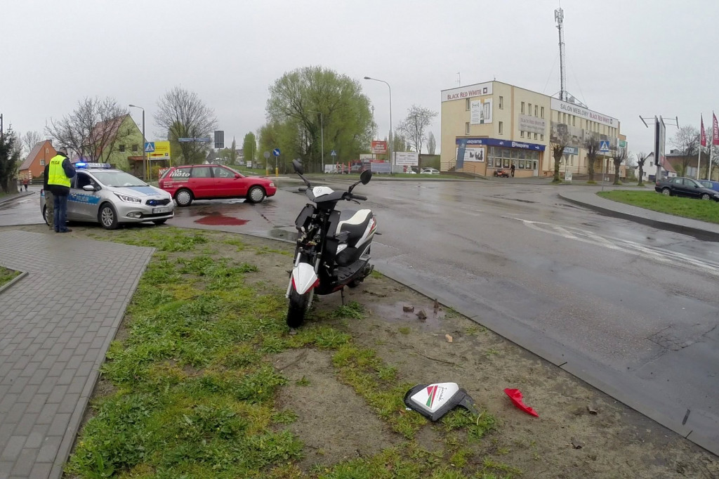 Toyota zajechała drogę skuterowi