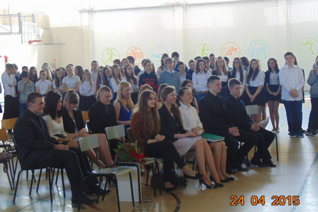 Pożegnanie klasy III LO w Barwicach / fot. Kacper Tomaszewicz