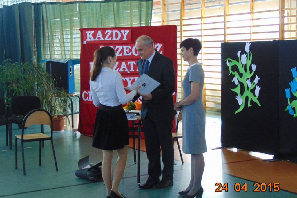 Pożegnanie klasy III LO w Barwicach / fot. Kacper Tomaszewicz