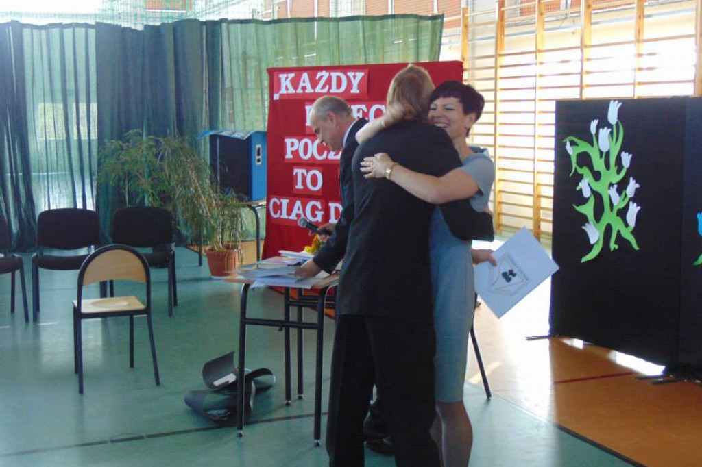 Pożegnanie klasy III LO w Barwicach / fot. Kacper Tomaszewicz