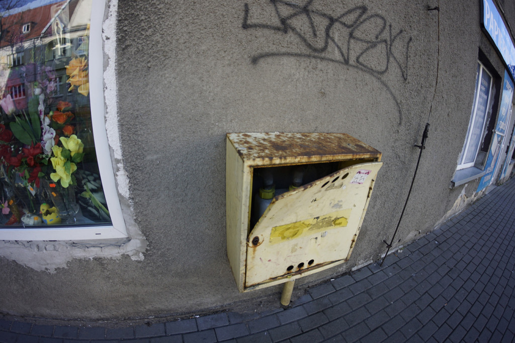 ul. 28 Lutego w Szczecinku - działania wandali