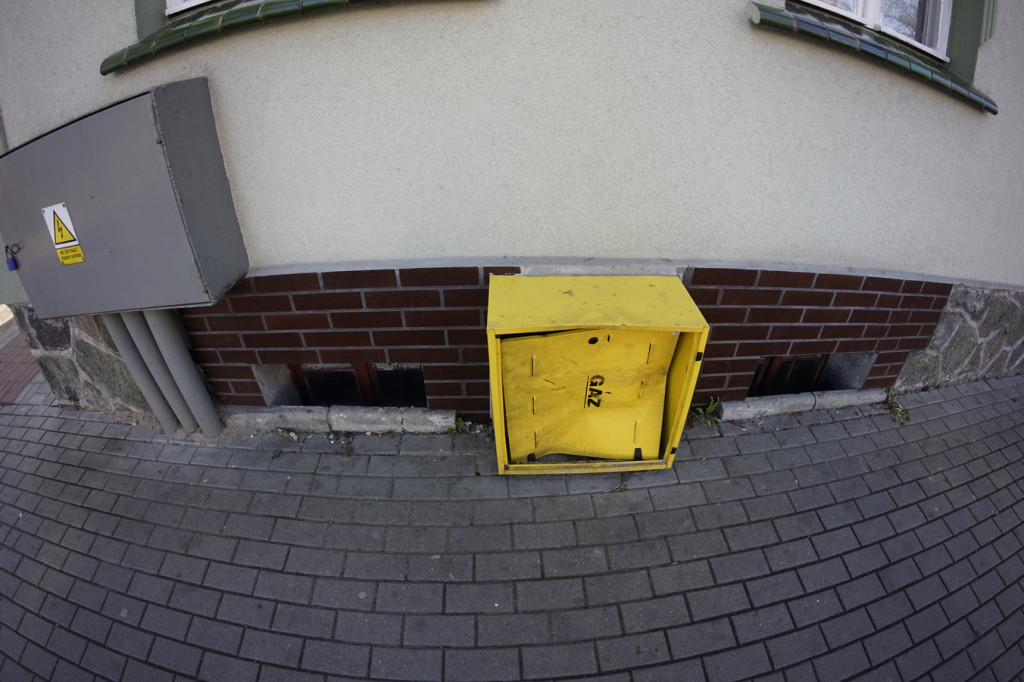 ul. 28 Lutego w Szczecinku - działania wandali