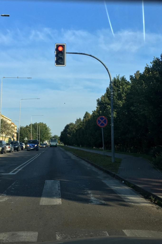 Ulica Koszalińska w Szczecinku przed remontem