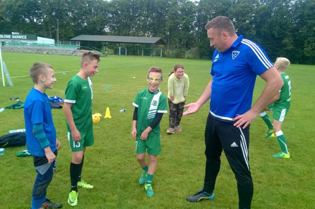 Trenerzy z Anglii w Barwicach