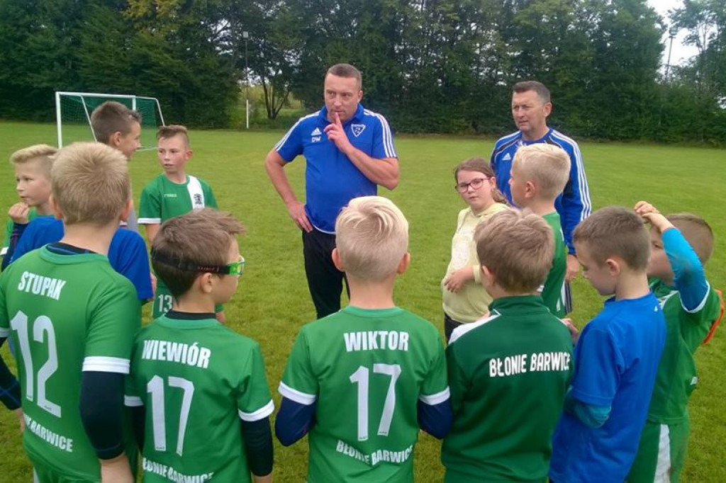 Trenerzy z Anglii w Barwicach