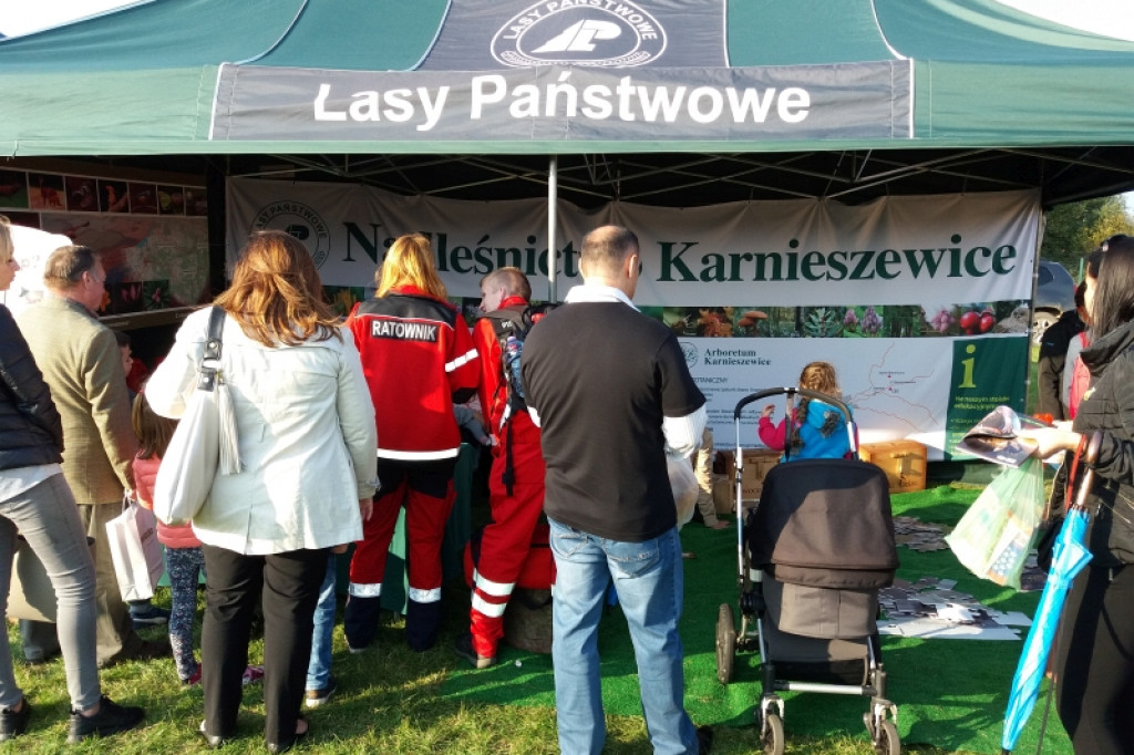Dary Lasu - leśnicy promowali swoje produkty