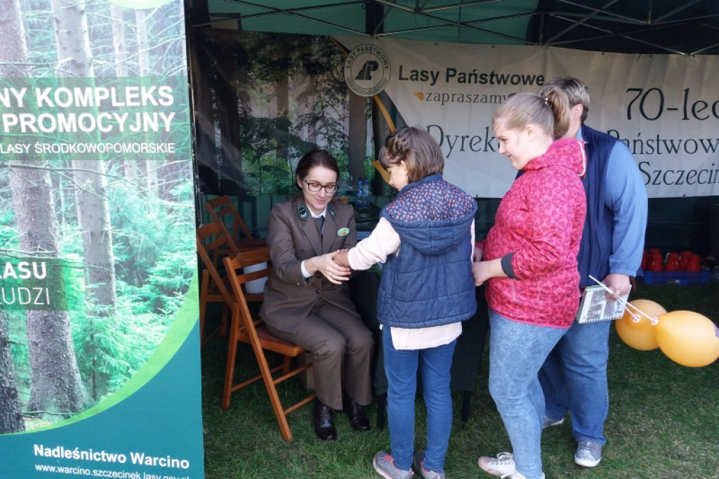 Dary Lasu - leśnicy promowali swoje produkty