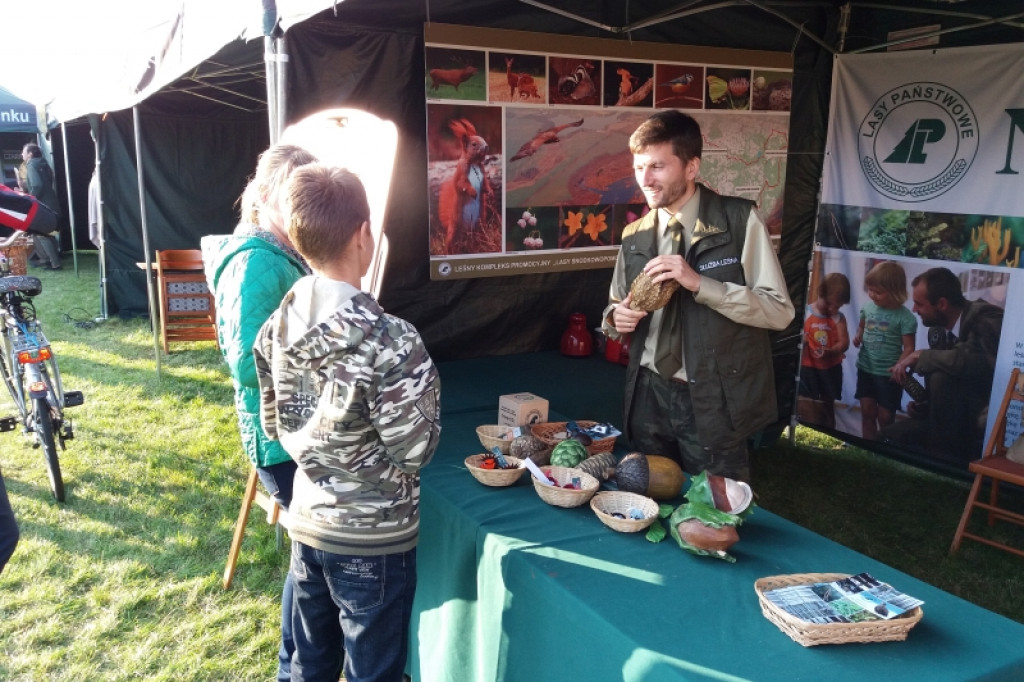 Dary Lasu - leśnicy promowali swoje produkty